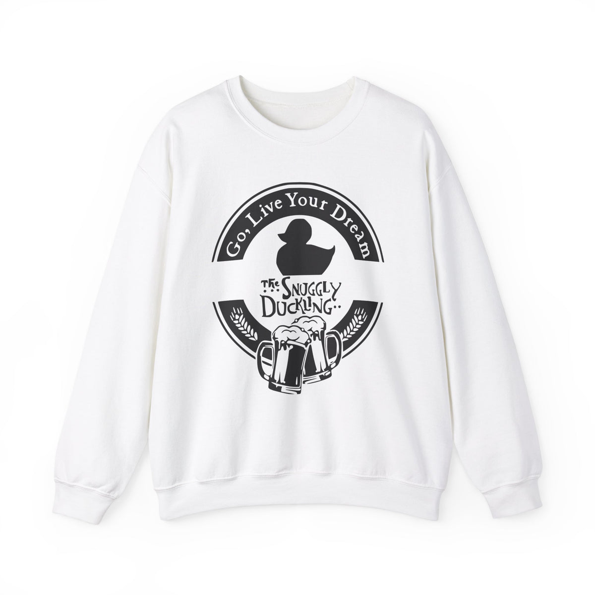 Go, Live Your Dream Gildan Unisex Heavy Blend™ Crewneck Sweatshirt