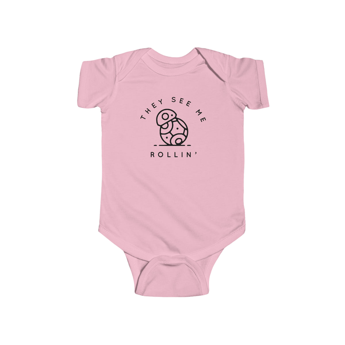 They See Me Rollin' Rabbit Skins Infant Fine Jersey Bodysuit