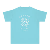 Gettin' Figgy With It Comfort Colors Youth Midweight Tee
