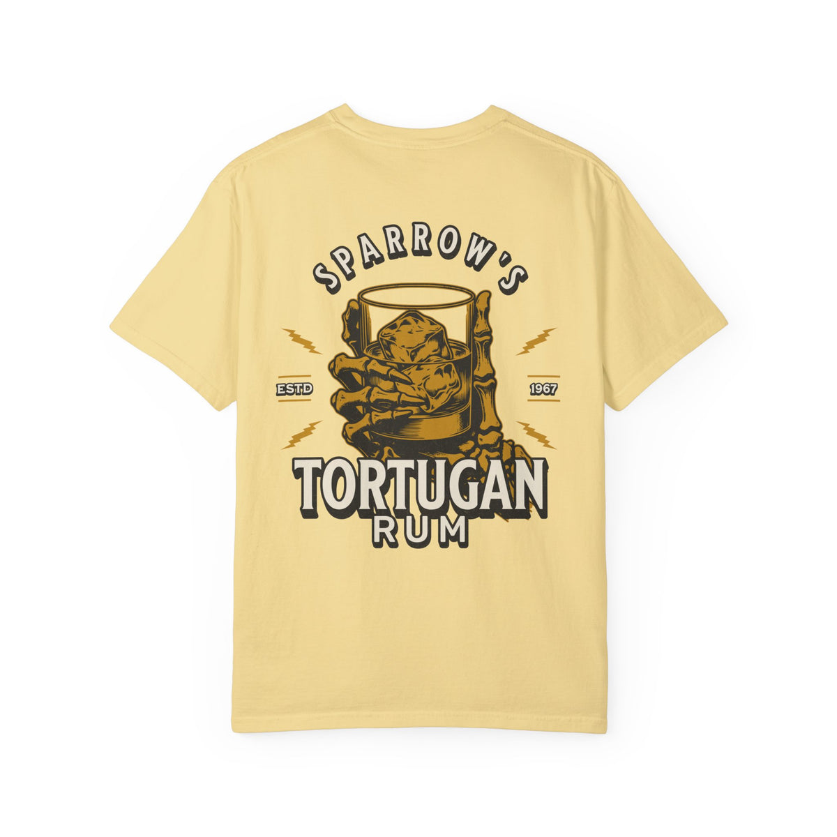 Sparrow's Tortugan Rum Comfort Colors Unisex Garment-Dyed T-shirt