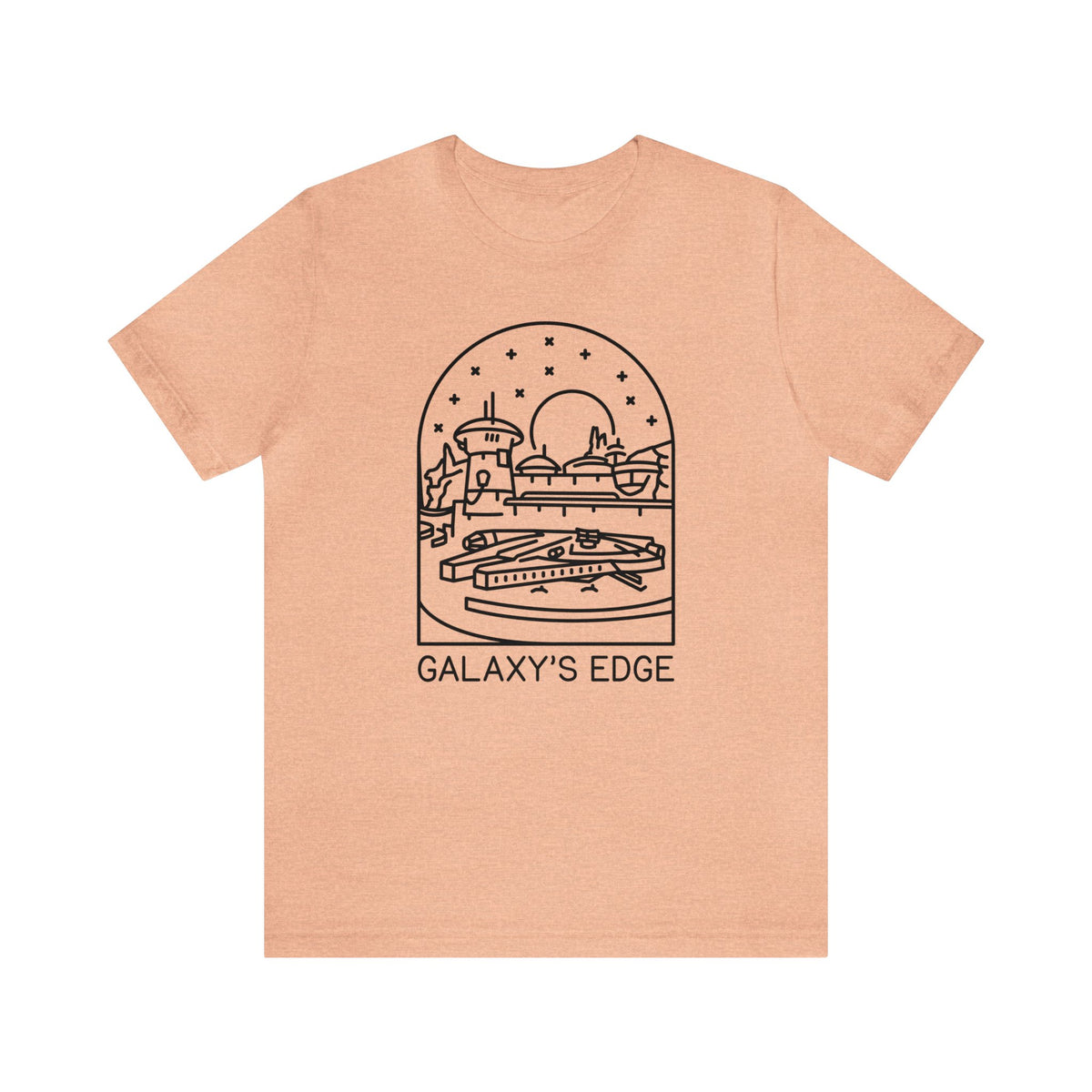 Galaxy's Edge Bella Canvas Unisex Jersey Short Sleeve Tee