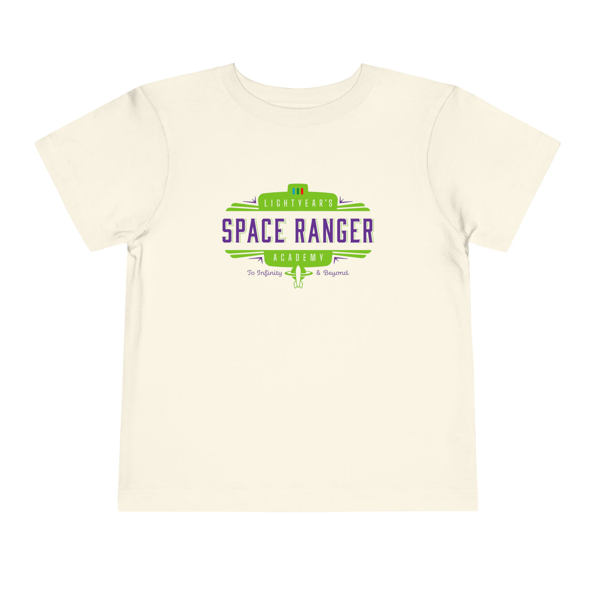 Lightyear's Space Ranger Academy Bella Canvas Toddler Short Sleeve Tee