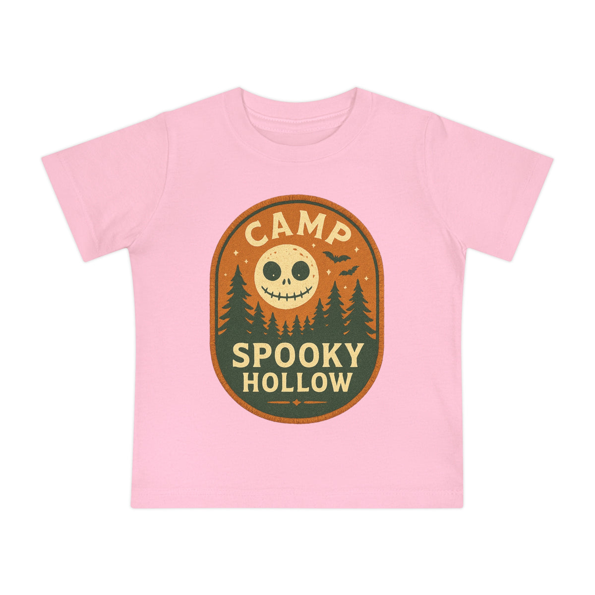Camp Spooky Hollow Bella Canvas Baby Short Sleeve T-Shirt