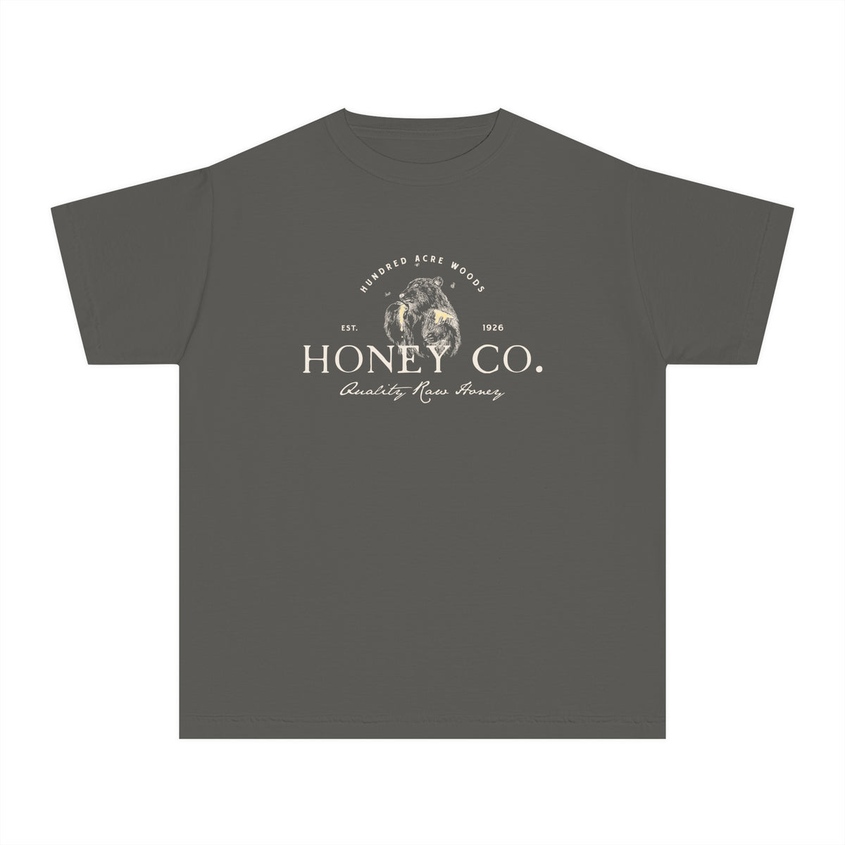 Hundred Acre Woods Honey Co. Comfort Colors Youth Midweight Tee