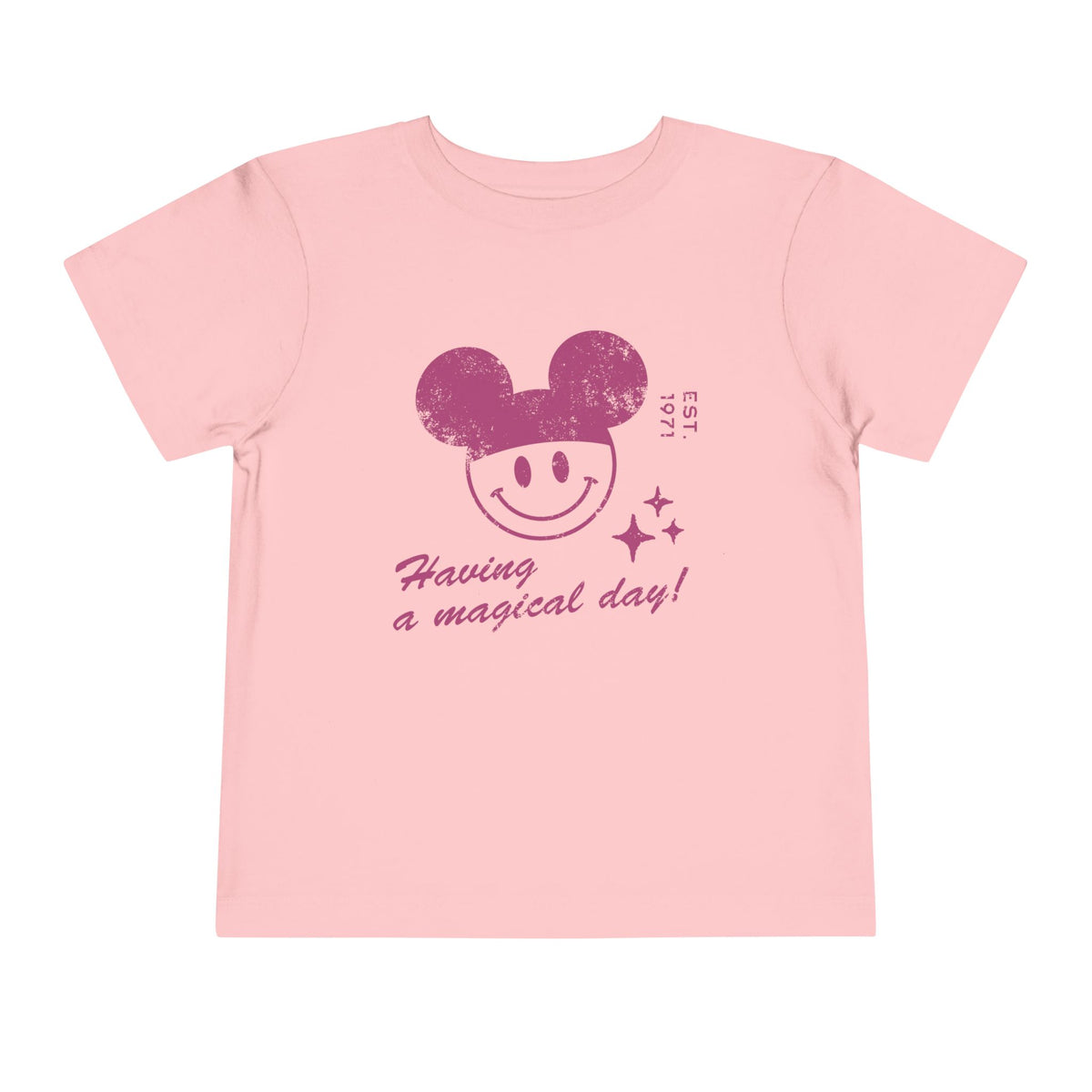 Having a Magical Day Bella Canvas Toddler Short Sleeve Tee