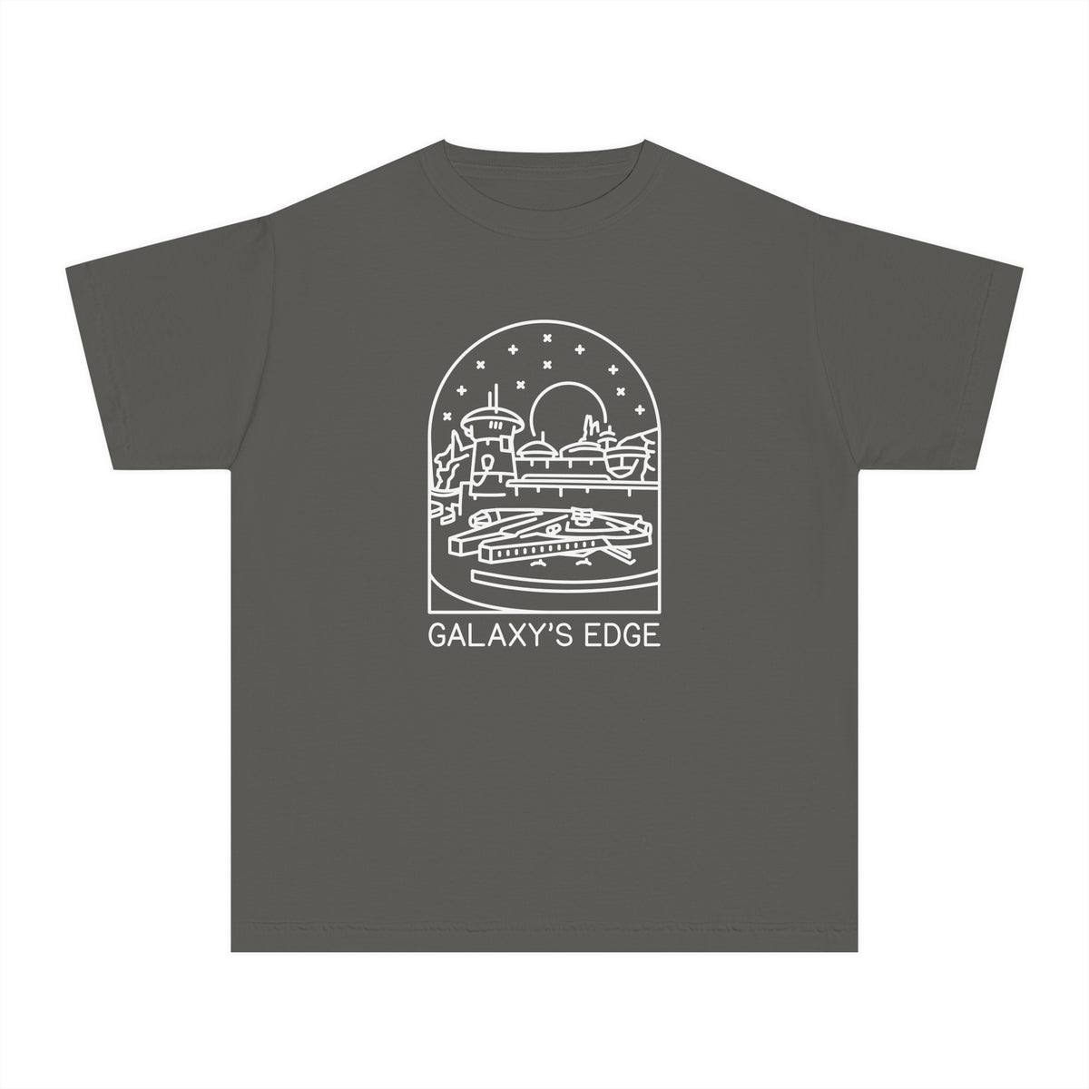 Galaxy's Edge Comfort Colors Youth Midweight Tee