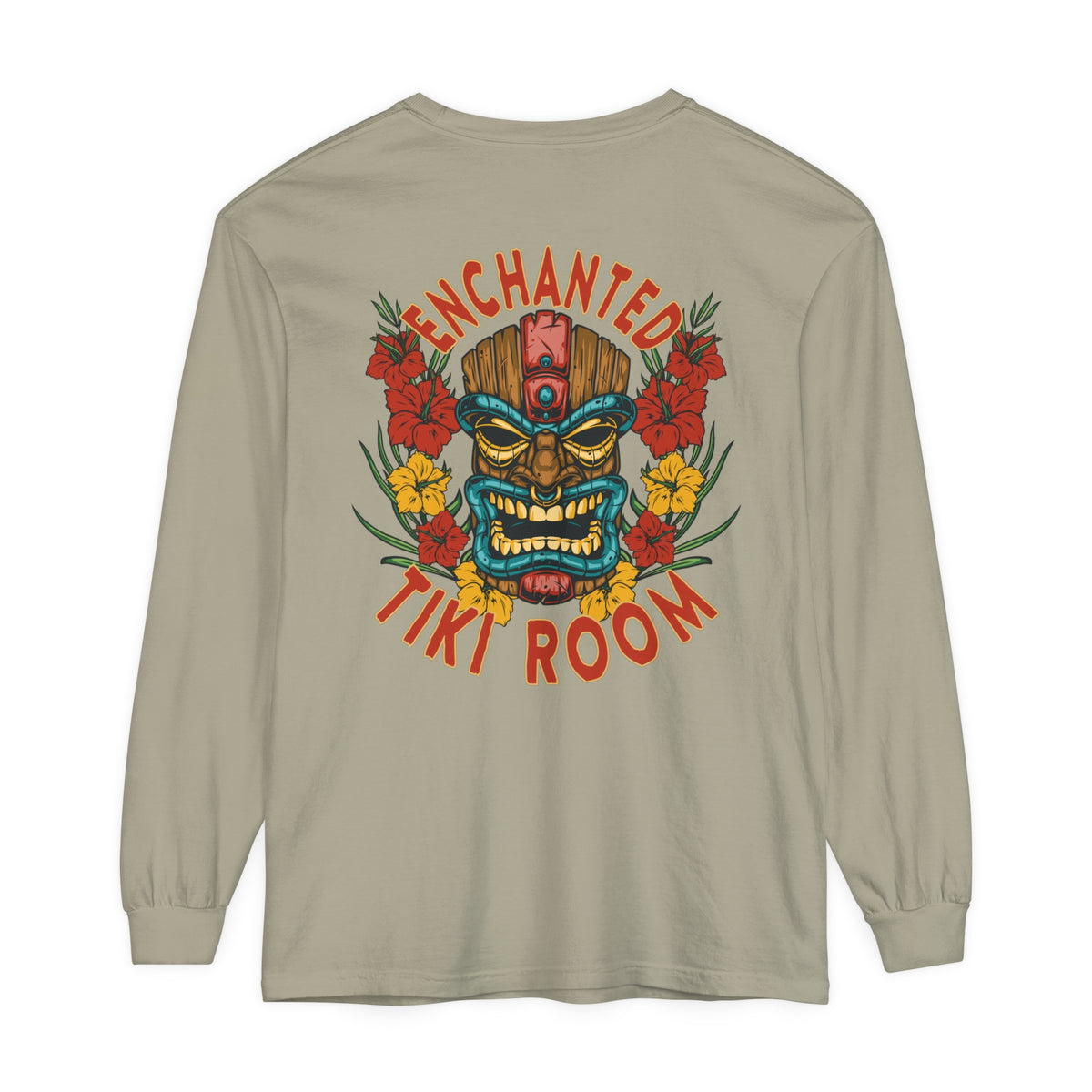 Enchanted Tiki Room Comfort Colors Unisex Garment-dyed Long Sleeve T-Shirt