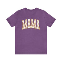 Checkered Mama Bella Canvas Unisex Jersey Short Sleeve Tee