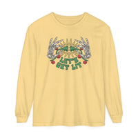 Let's Get Lit Comfort Colors Unisex Garment-dyed Long Sleeve T-Shirt