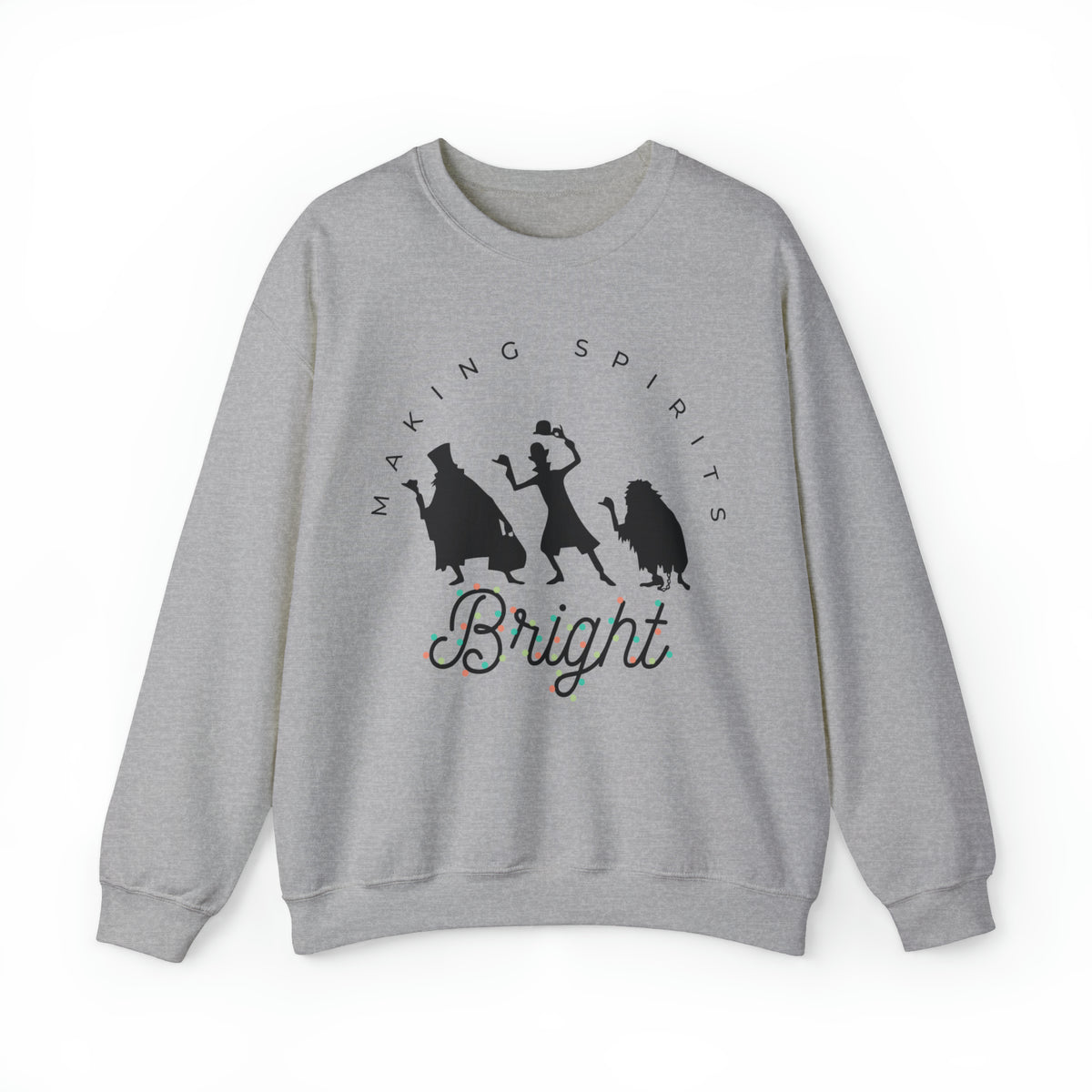 Making Spirits Bright Gildan Unisex Heavy Blend™ Crewneck Sweatshirt