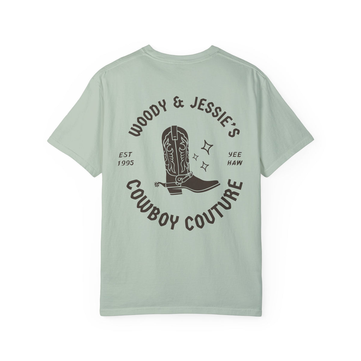 Woody & Jessie's Cowboy Couture Comfort Colors Unisex Garment-Dyed T-shirt