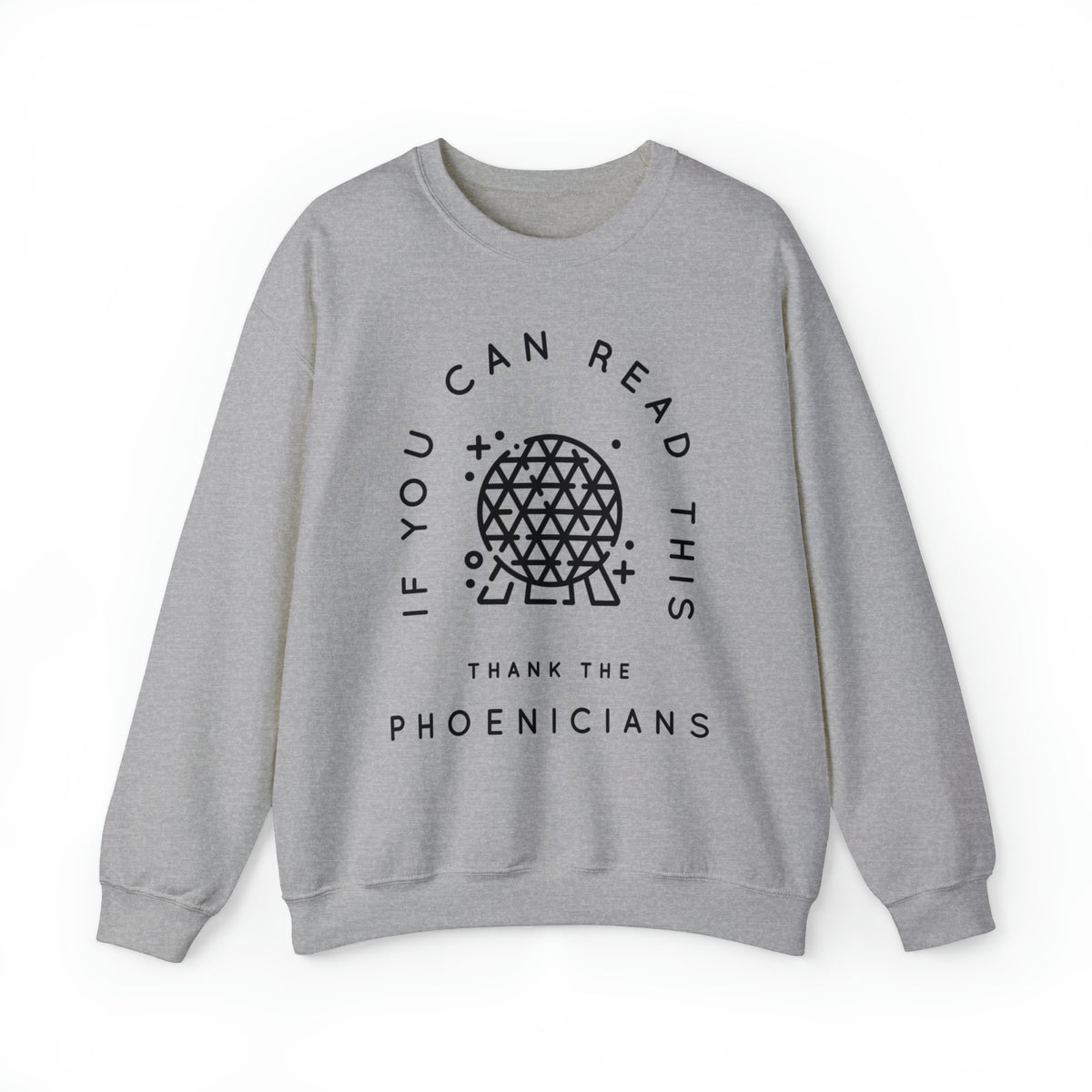 If You Can Read This Thank The Phoenicians Gildan Unisex Heavy Blend™ Crewneck Sweatshirt