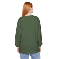 Spooky Scary Skeletons Comfort Colors Unisex Garment-dyed Long Sleeve T-Shirt