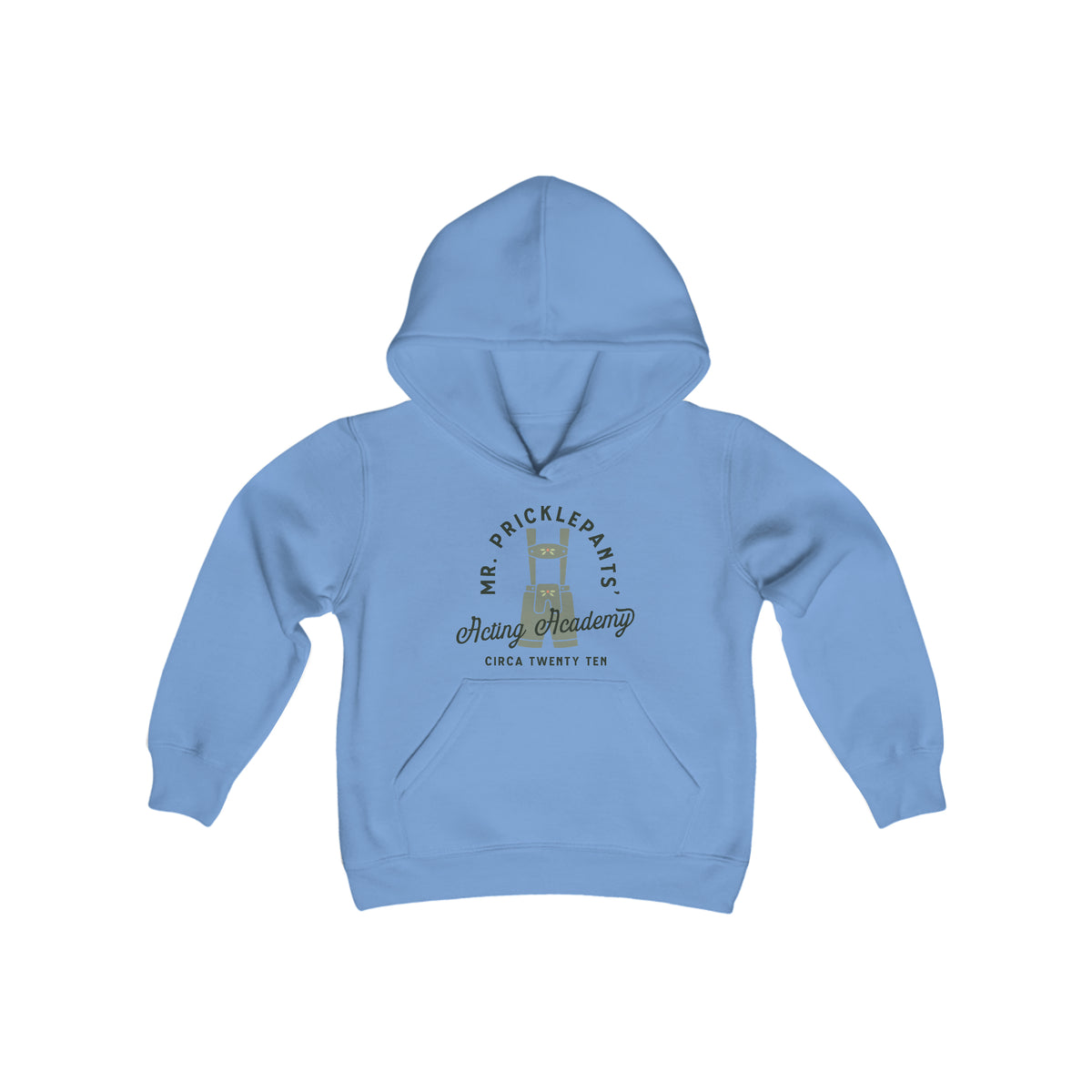 Mr. Pricklepants’ Acting Academy Gildan Youth Heavy Blend Hooded Sweatshirt