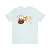 No One Drinks Like Gaston Bella Canvas Unisex Jersey Short Sleeve Tee