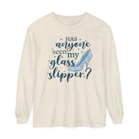 Has Anyone Seen My Glass Slipper? Comfort Colors Unisex Garment-dyed Long Sleeve T-Shirt