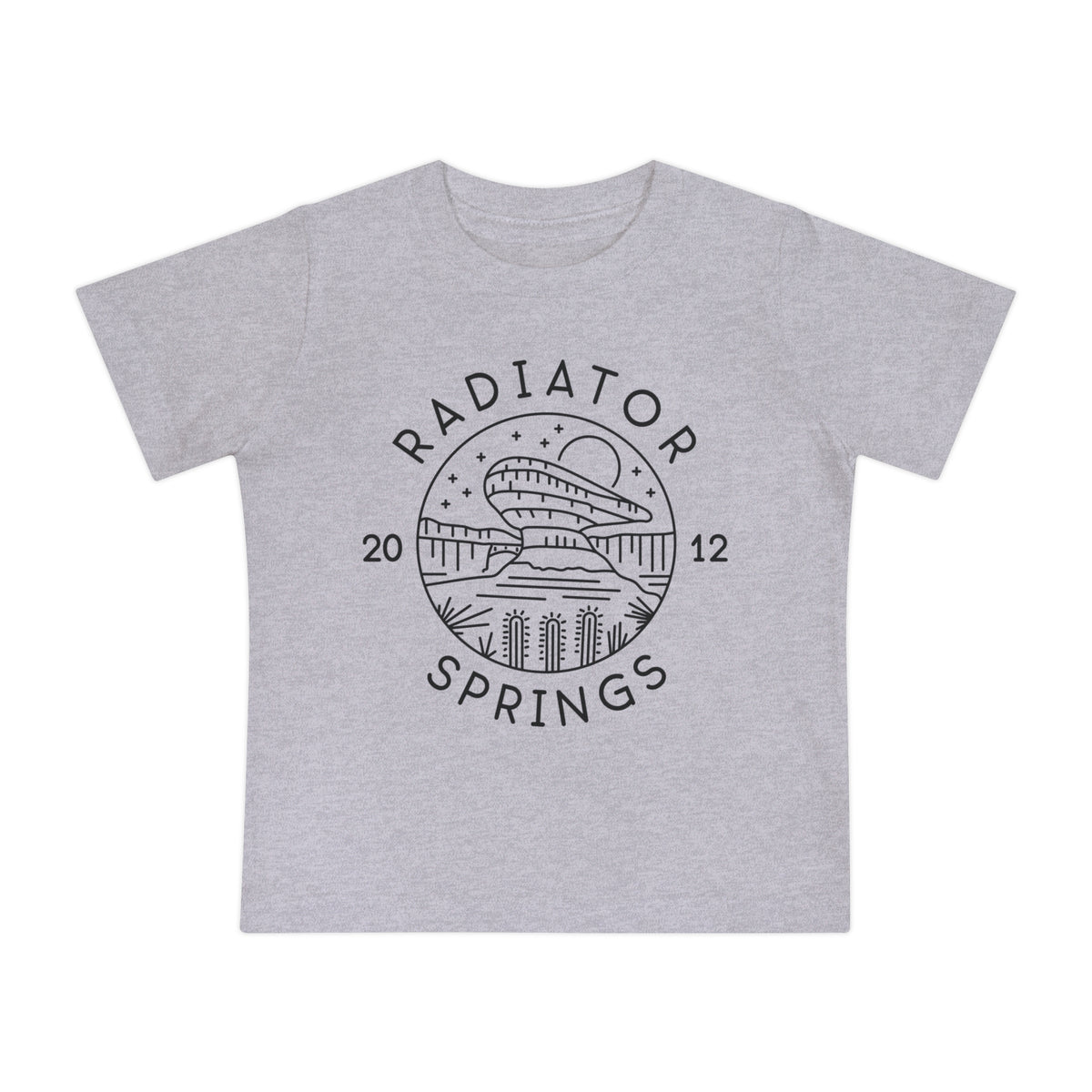 Radiator Springs Bella Canvas Baby Short Sleeve T-Shirt