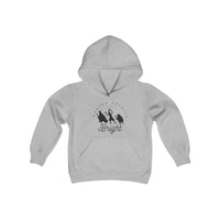 Making Spirits Bright Gildan Youth Heavy Blend Hooded Sweatshirt