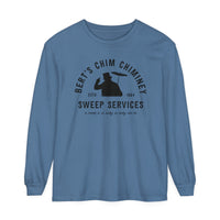Bert's Chim Chimney Sweep Services Comfort Colors Unisex Garment-dyed Long Sleeve T-Shirt