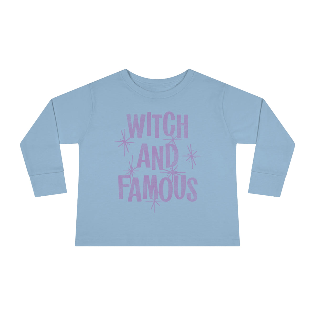 Witch and Famous Rabbit Skins Toddler Long Sleeve Tee