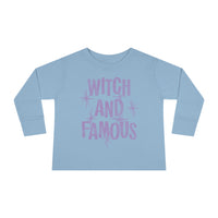 Witch and Famous Rabbit Skins Toddler Long Sleeve Tee