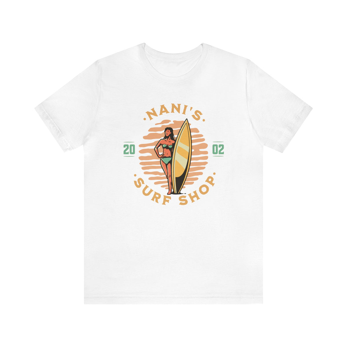 Nani's Surf Shop Bella Canvas Unisex Jersey Short Sleeve Tee