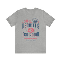 Mrs. Nesbitt’s Tea House Mint & Lavender Bella Canvas Unisex Jersey Short Sleeve Tee