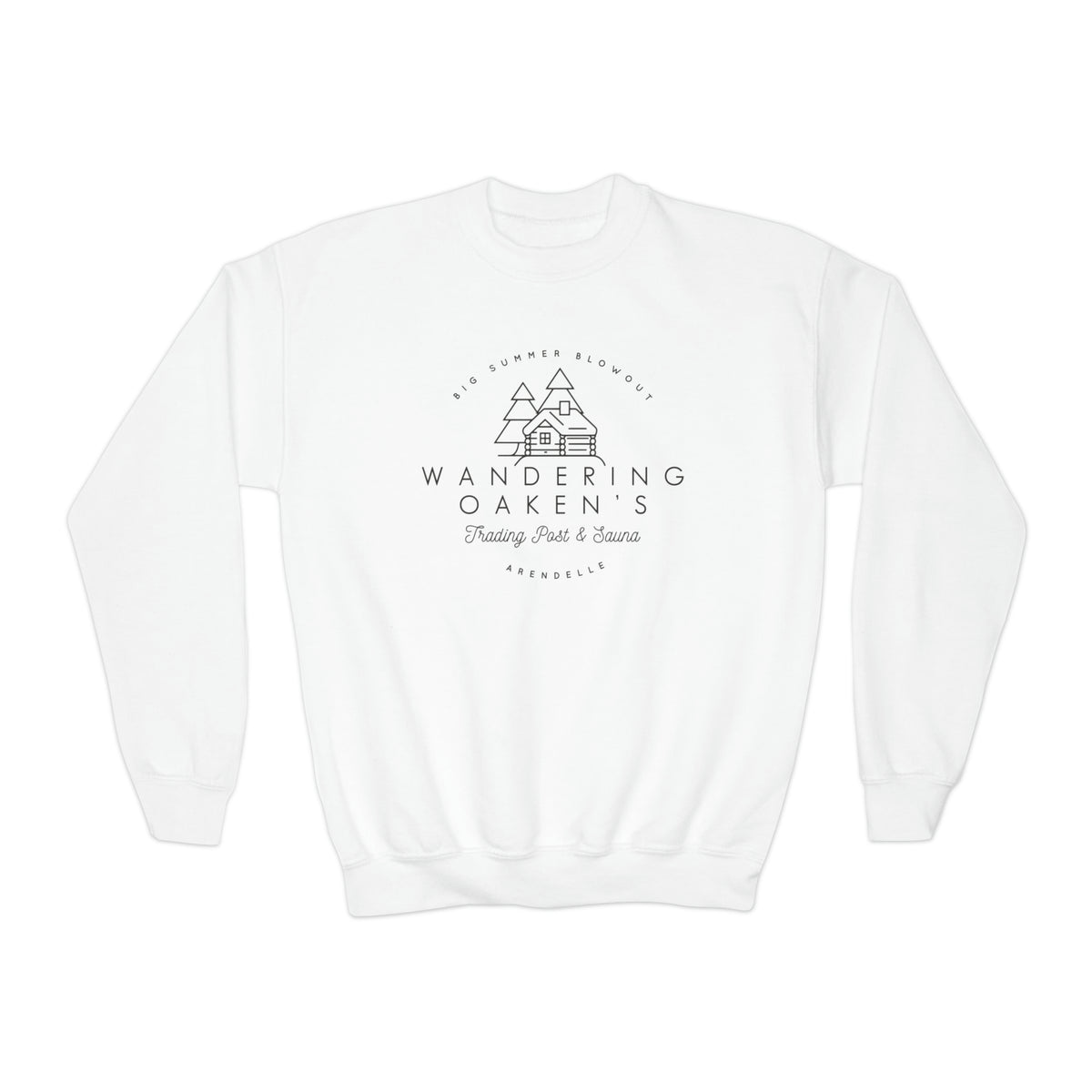 Wandering Oaken’s Trading Post Gildan Youth Crewneck Sweatshirt