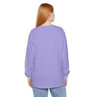 Spooky Scary Skeletons Comfort Colors Unisex Garment-dyed Long Sleeve T-Shirt