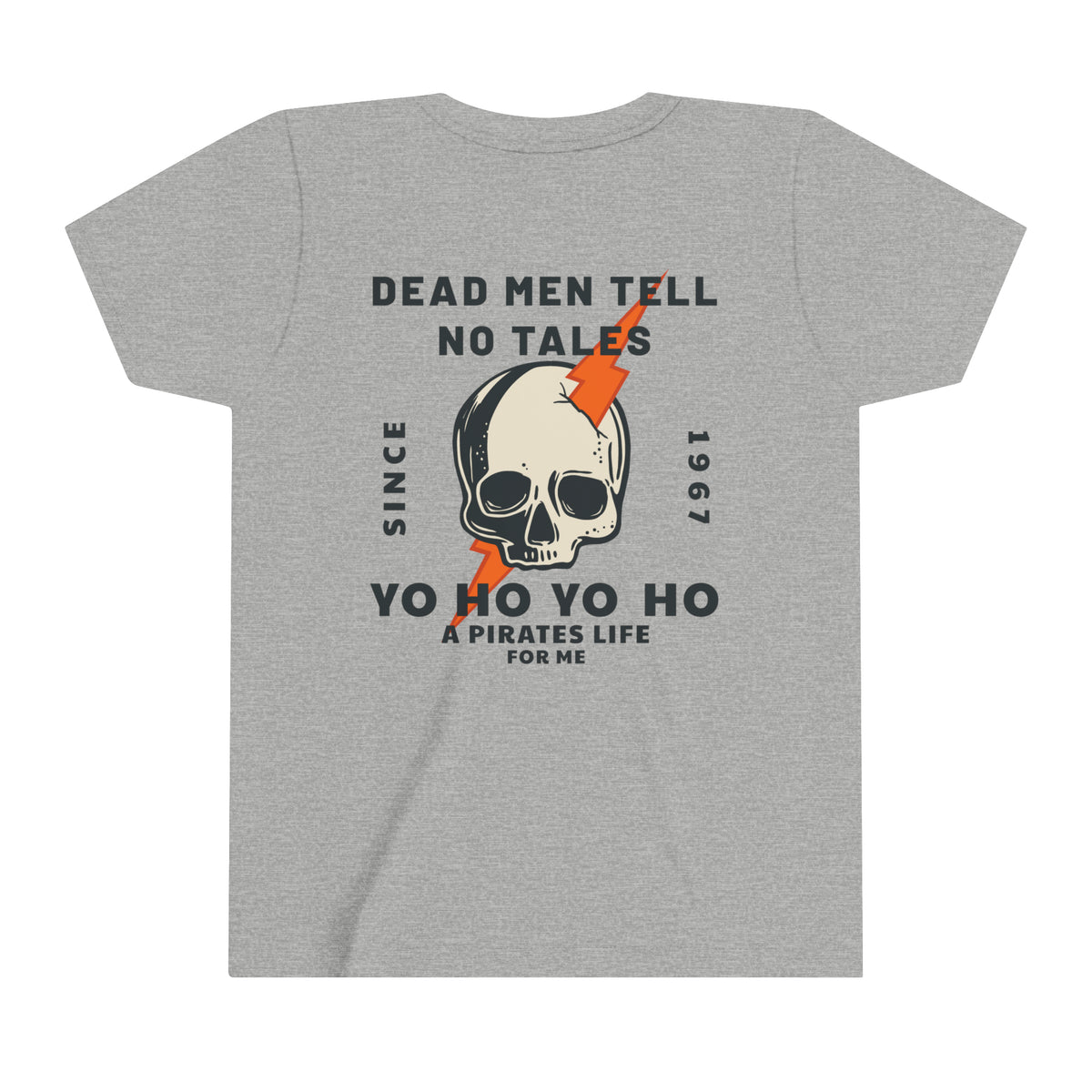 Dead Men Tell No Tales Bella Canvas Youth Short Sleeve Tee