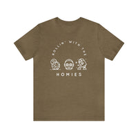 Rollin’ With The Homies Bella Canvas Unisex Jersey Short Sleeve Tee