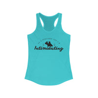 As A Specimen Yes I'm Intimidating Women's Ideal Racerback Tank