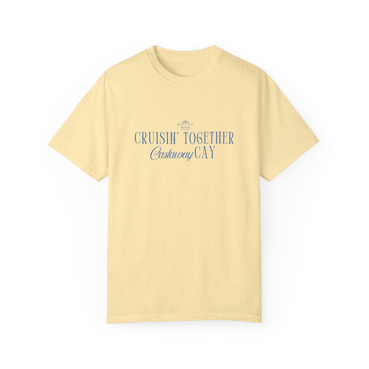 Cruisin' Together Castaway Cay Comfort Colors Unisex Garment-Dyed T-shirt