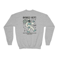 Disco Yeti Gildan Youth Crewneck Sweatshirt
