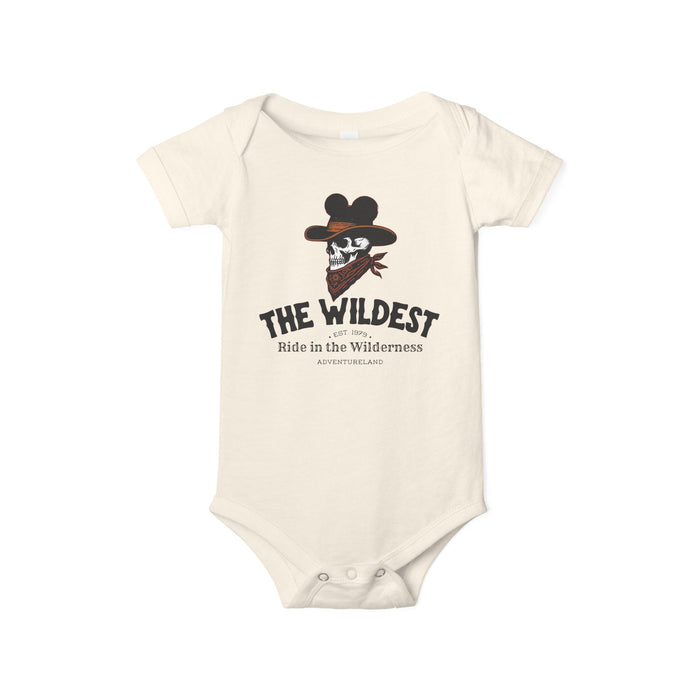 The Wildest Ride in the Wilderness Bella Canvas Infant Jersey One Piece