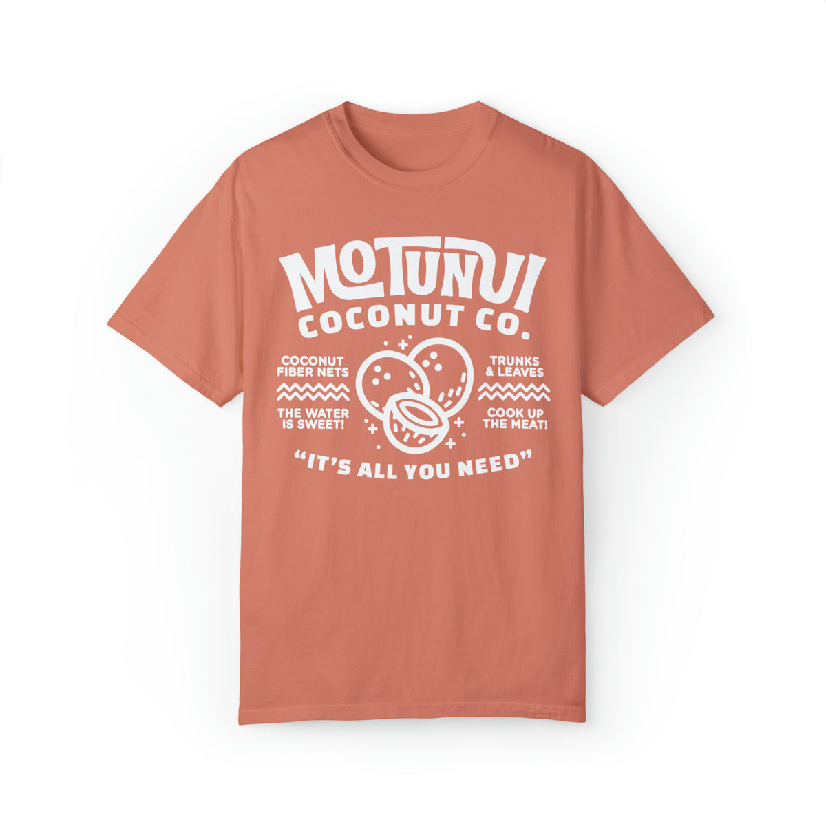 Motunui Coconut Company Comfort Colors Unisex Garment-Dyed T-shirt