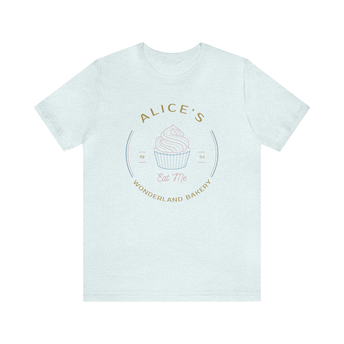 Alice's Wonderland Bakery Bella Canvas Unisex Jersey Short Sleeve Tee