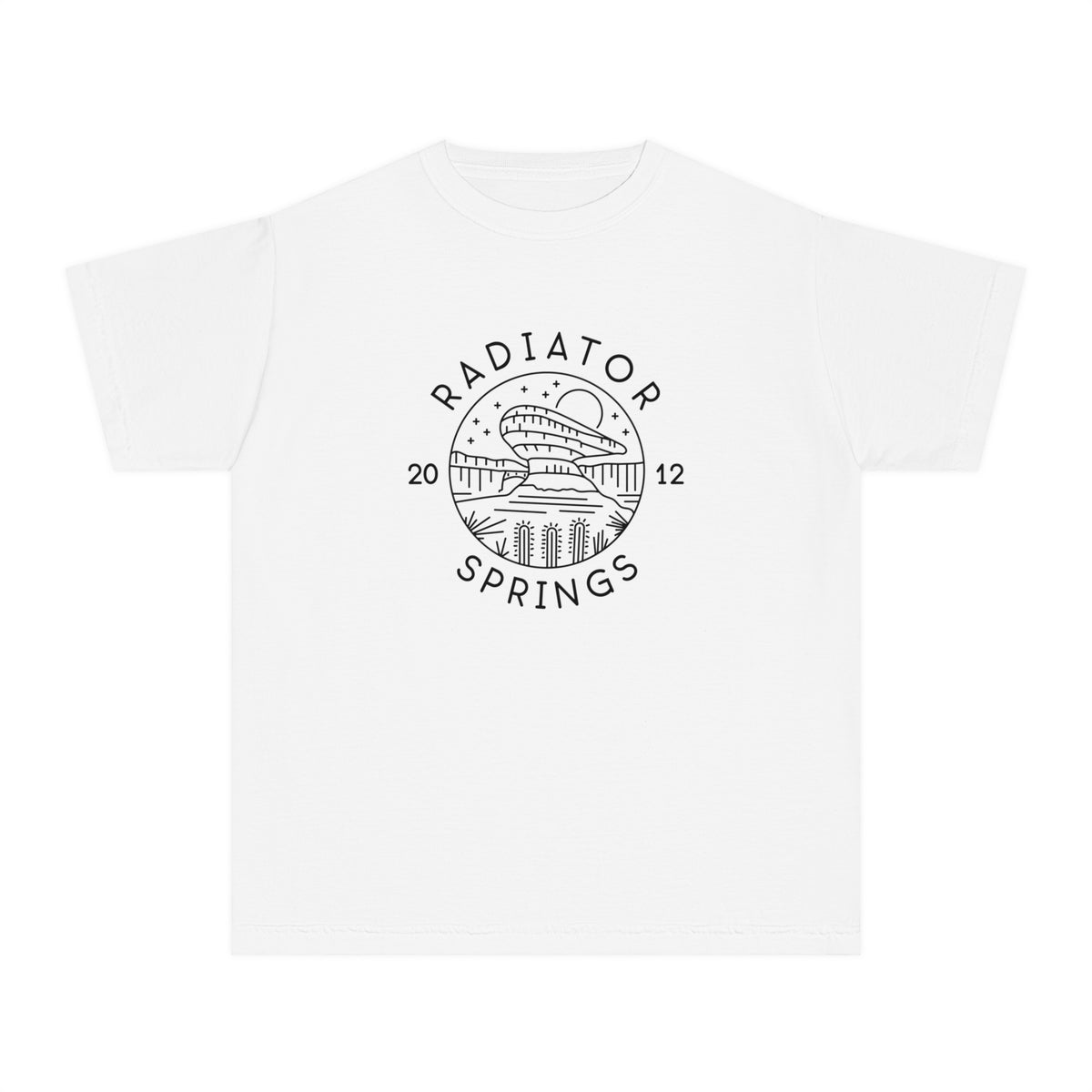 Radiator Springs Comfort Colors Youth Midweight Tee