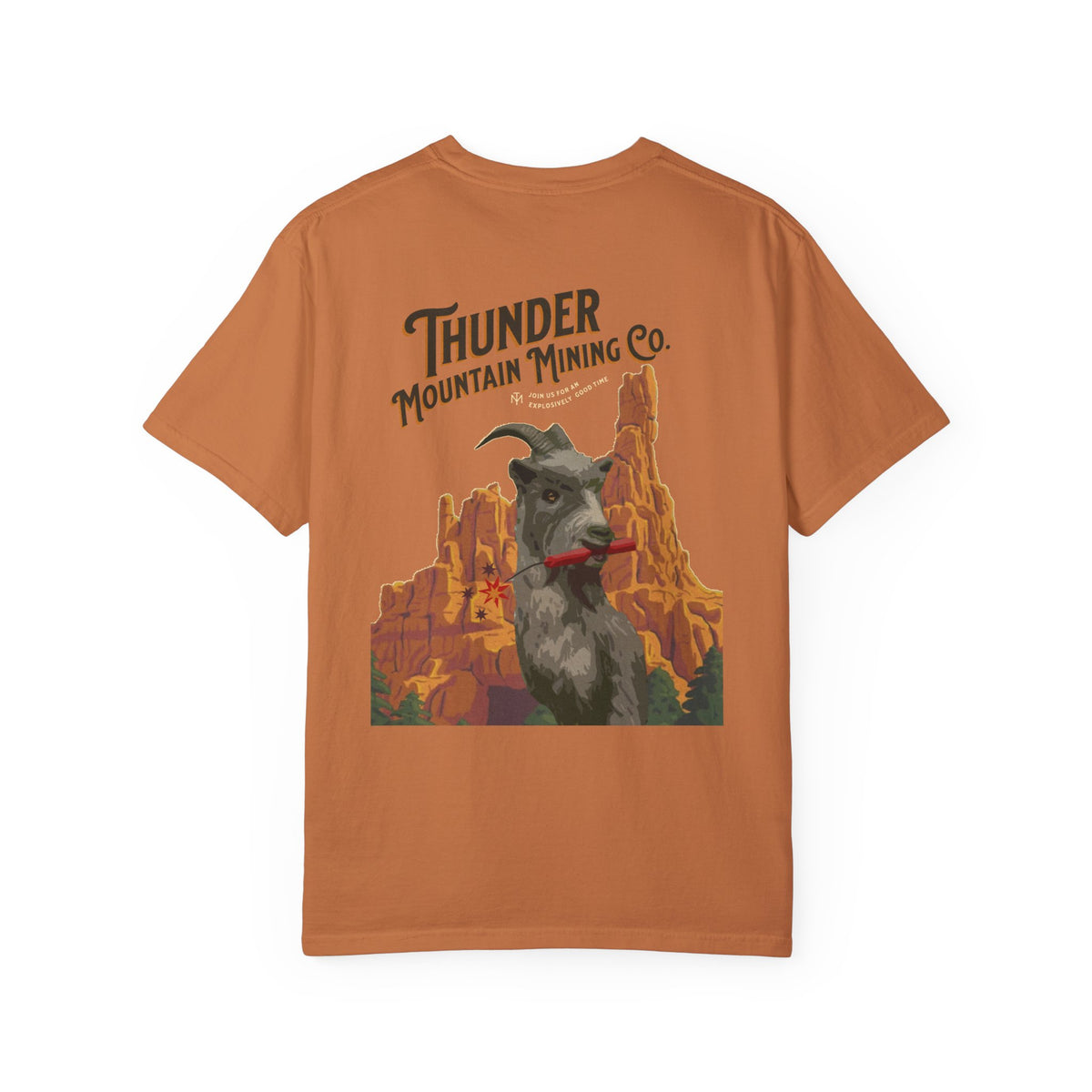 Thunder Mountain Mining Co. Comfort Colors Unisex Garment-Dyed T-shirt