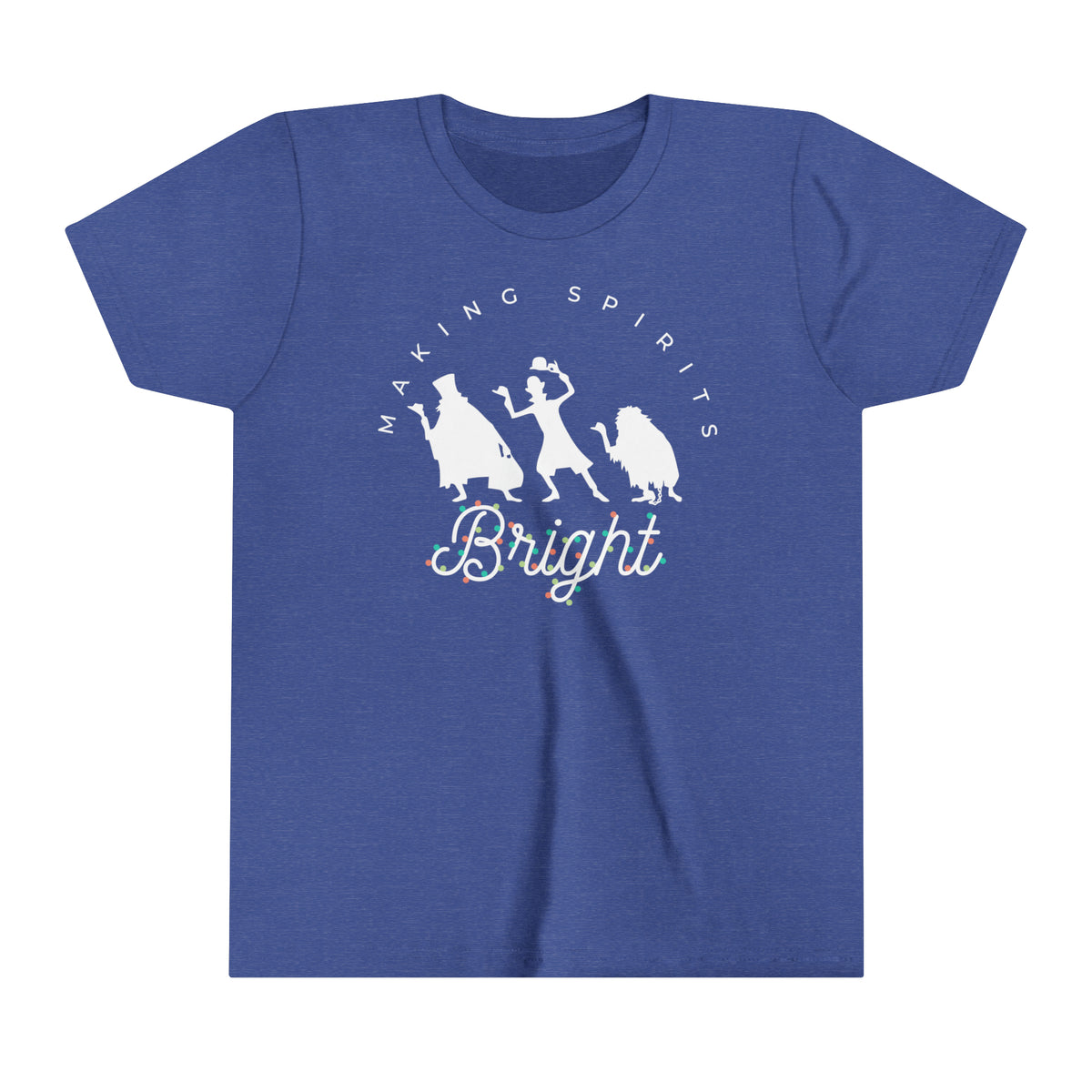 Making Spirits Bright Bella Canvas Youth Short Sleeve Tee