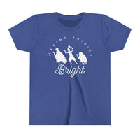 Making Spirits Bright Bella Canvas Youth Short Sleeve Tee