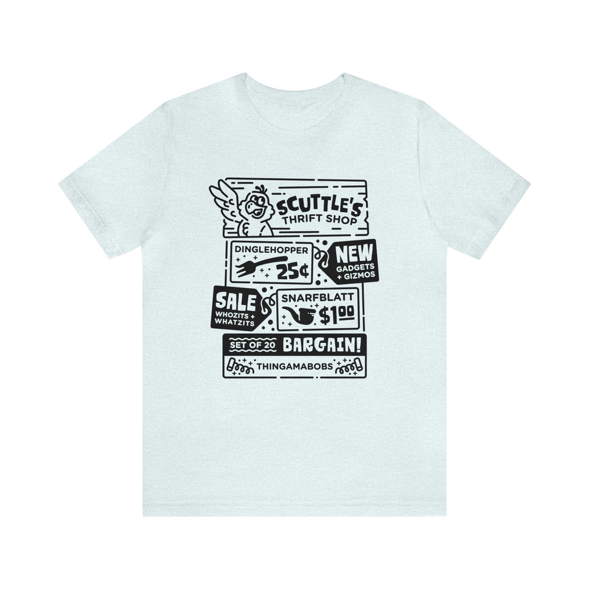 Scuttle’s Thrift Shop Bella Canvas Unisex Jersey Short Sleeve Tee