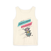 Traffic Lights Swiftie Comfort Colors Unisex Garment-Dyed Tank Top