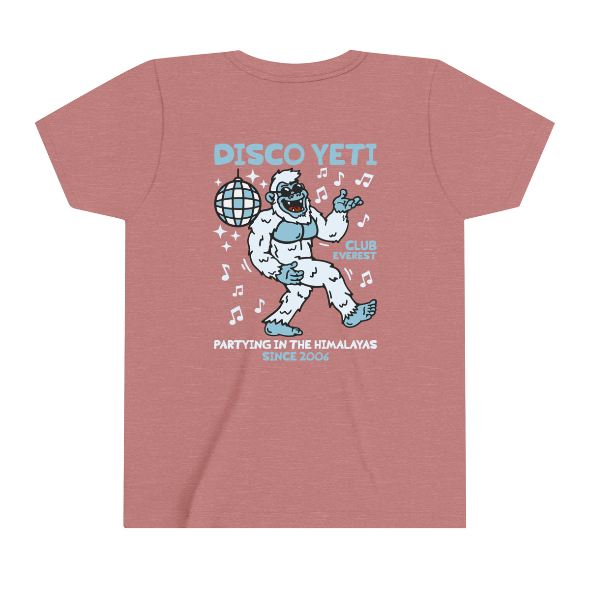 Disco Yeti Bella Canvas Youth Short Sleeve Tee