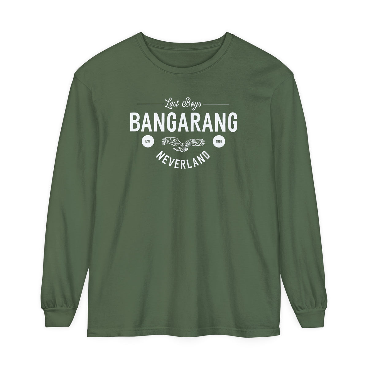 Bangarang Comfort Colors Unisex Garment-dyed Long Sleeve T-Shirt