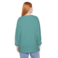 Spooky Scary Skeletons Comfort Colors Unisex Garment-dyed Long Sleeve T-Shirt