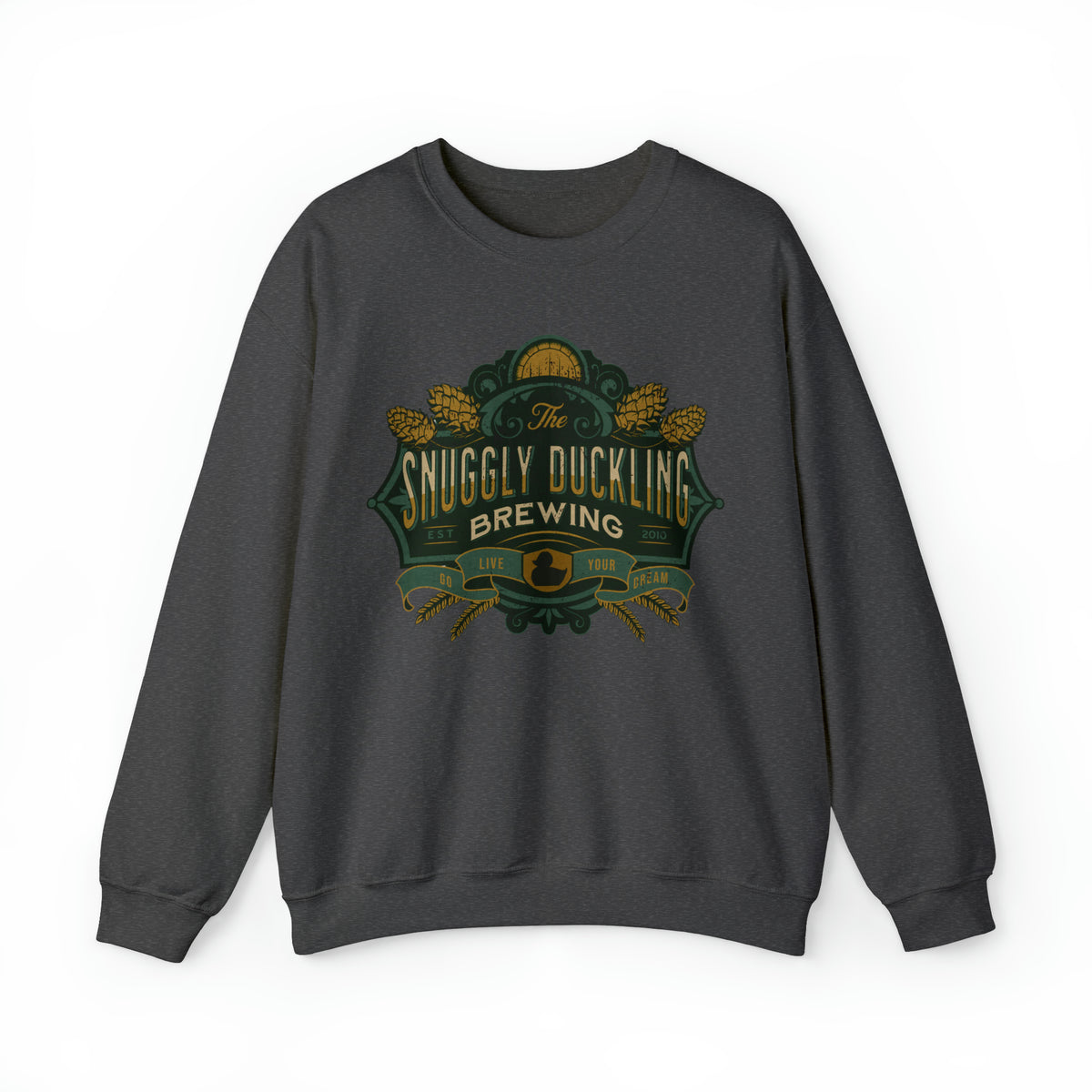 The Snuggly Duckling Brewing Gildan Unisex Heavy Blend™ Crewneck Sweatshirt
