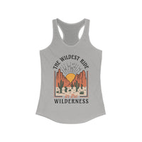 The Wildest Ride In The Wilderness Women's Ideal Racerback Tank
