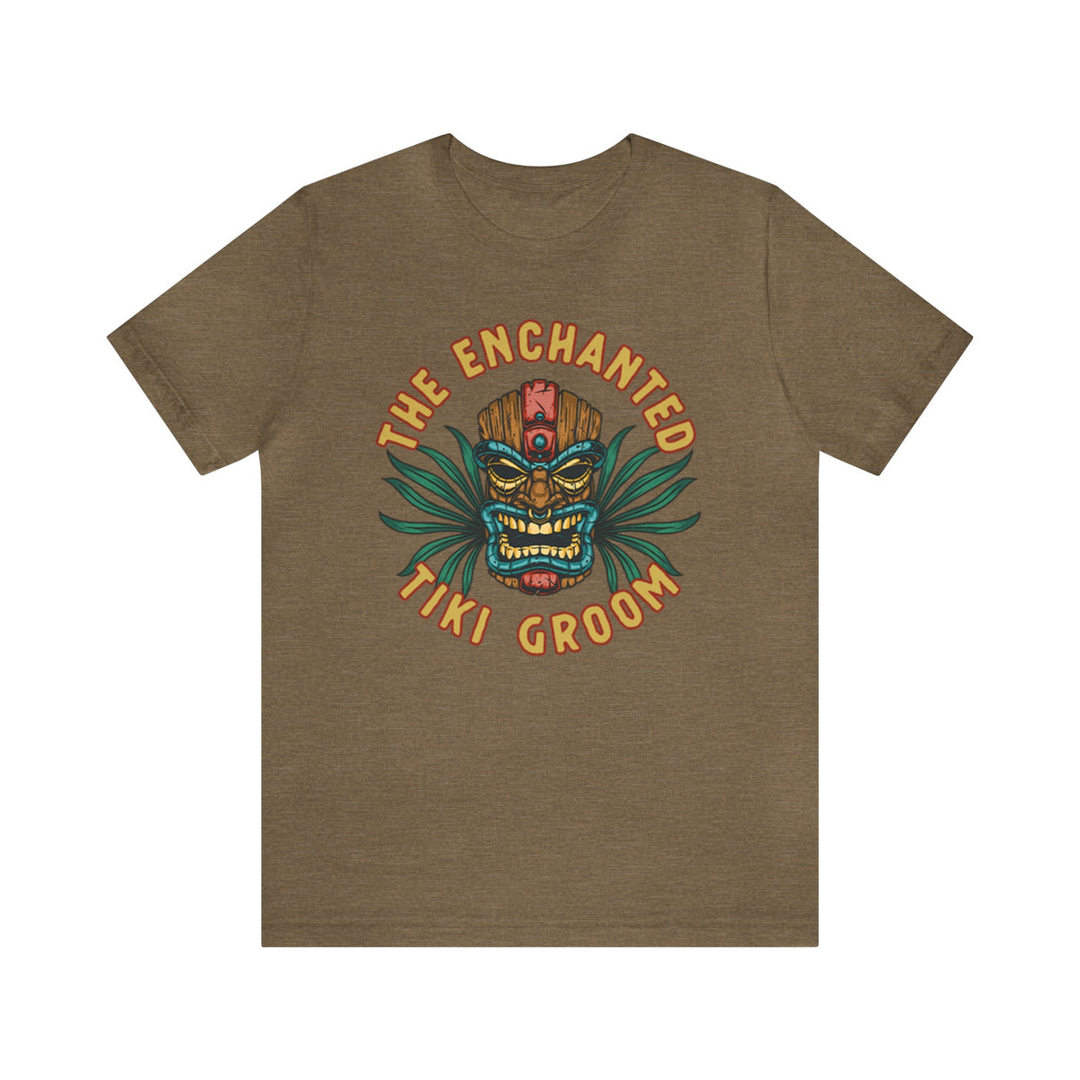 The Enchanted Tiki Groom Bella Canvas Unisex Jersey Short Sleeve Tee