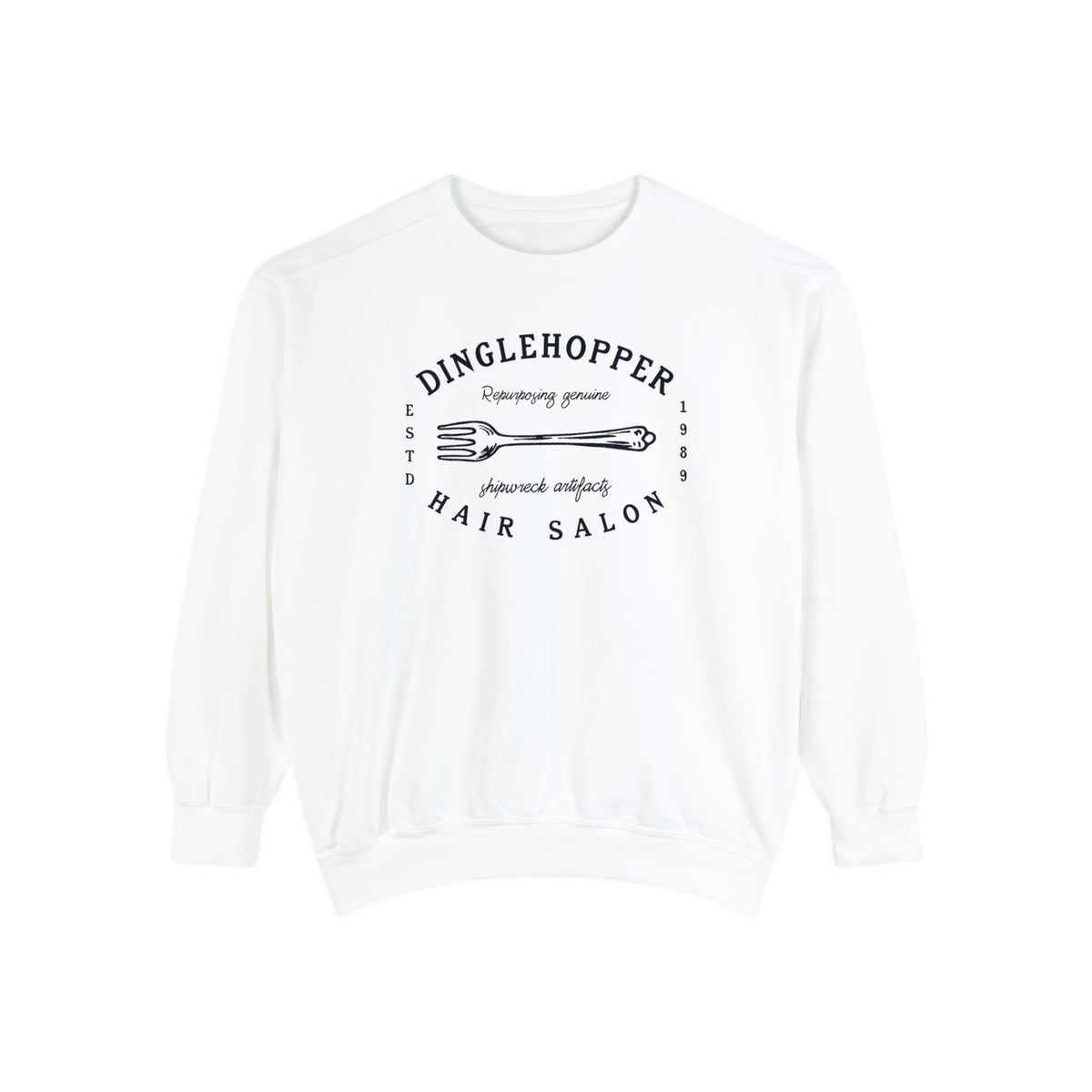 Dinglehopper Hair Salon Comfort Colors Unisex Garment-Dyed Sweatshirt
